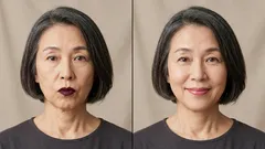 55歳以上の女性でも老けて見せてしまう、7つのリップメイクの失敗
