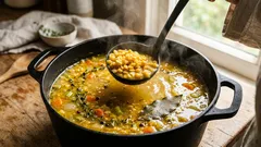 たった2つの簡単なコツで、エンドウ豆のスープがあっという間にとても美味しく仕上がる（2つのバージョン）