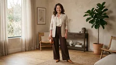 50代以上の方のお腹を隠すコツ