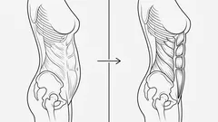 1 完璧に平らなお腹を作るポーズ私がこの新年に見つけ、今も続けている方法
