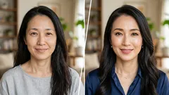 50代からの時短ナチュラルメイク、15分で薄づきでもきちんと見える手順