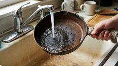 さびた鍋はたった一つの野菜で洗える——食器洗いが楽になる